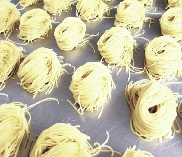 Fresh pasta: Spaghetti  for two