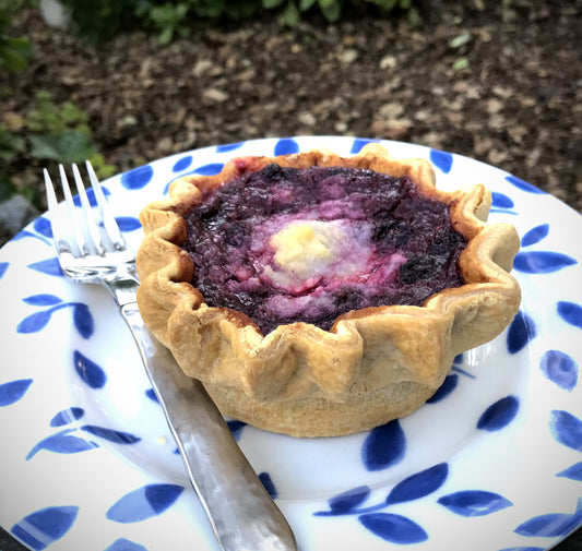 Olallieberry mini Pie