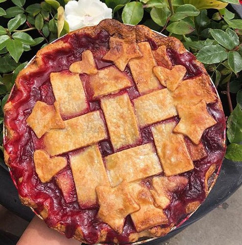 Gluten free Olallieberry Pie